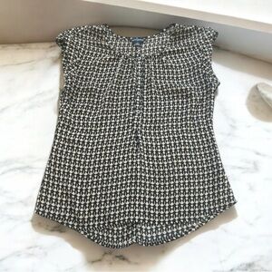 Stylish Black and White Women's Top